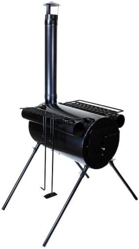 Portable Military Camping Hiking Hunting Ice Fishing Cook Wood Stove Tent Heater