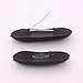 2PCS(1 Small + 1 Large) Black Sponge Foam Hair Volume Bump up Insert Clip Hair Base Styling Accessories Back Do Beehive Hair Styler Hair Increasing Tools for Lady Women Girls