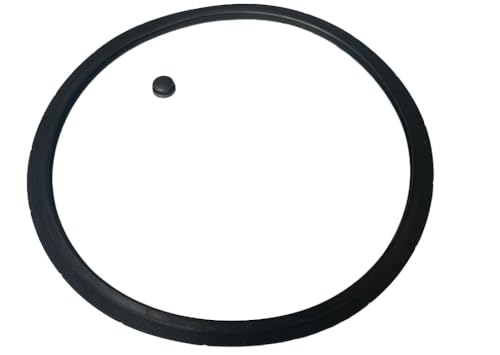Photo 1 of Pressure Cooker Sealing Ring, 09936, 9936, Pressure Cooker Gasket with Overpressure Plug, 6 Quart