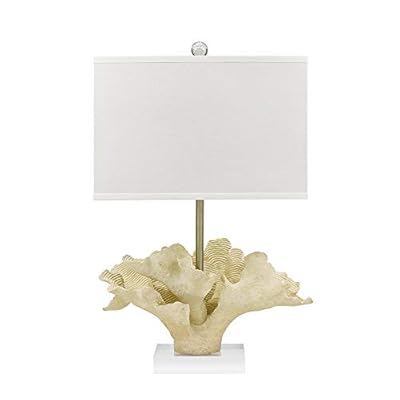 Buy Catalina Lighting 21733 001 Coastal Inspired Sculptured Deep Sea Coral Table Lamp 29 5 Antique White Online In Indonesia B07pcvrlyp