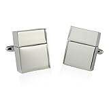 Cuff-Daddy USB Flash Drive Cufflinks in Silver Finish 4GB