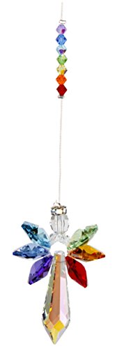 Woodstock Large Chakra Crystal Guardian Angel- Rainbow Maker Collection