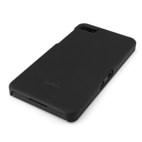 BlackBerry Z10 Case, BoxWaveÂ® [Minimus Case] Slim Fit, Protective PolyCarbonate Cover for BlackBerry Z10 - Jet Black