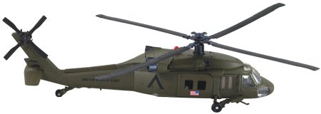 Sikorsky UH-60 Black Hawk (Blackhawk) 1/60 Scale Diecast Helicopter Model and Accesories