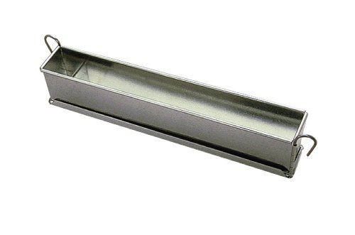 Click Here to See More Images Paderno World Cuisine A4982436 Tin Mini Pate Mold, Silver