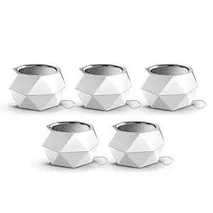 Goldmedal Polygon Electronic Door Bell | Classic Melody | Easy Installation | High Quality Sound | Door Bell For Home -(Pack of 5)