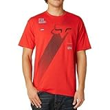 Fox Racing Mens Sidebar Short-Sleeve Shirt Medium Red