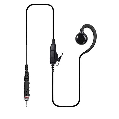 Hoornie Radio Earphones Headset for Motorola CLP446E with Kevlar Fibres for Extra Strong Cables