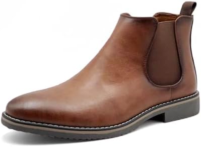 Arkbird Chelsea brown genuine leather ankle boots oxfords casual dress Sz 6 New Amazon.com | Arkbird Chelsea Ankle Boots, Leather Lined  main image 4