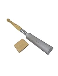 Bundle Robert Sorby 289 289EG60   Cincel para enmarcar madera de 2 a 3 8 pulgadas y protector de borde de piel, 28.0 in de longitud total