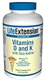 Life Extension - Vitamins D And K With Sea-Iodine - 60 Caps