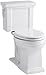 Kohler, K3950-0, Two-piece elongated toilet, 1.28 gpf, White