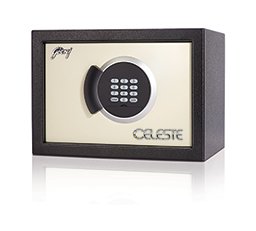 Godrej Aluminium Celeste Digital 14 Electronic Safe (Clear)