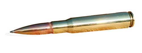.50 Cal Refillable Bullet Pen - Made From a Real 50 caliber BMG Round