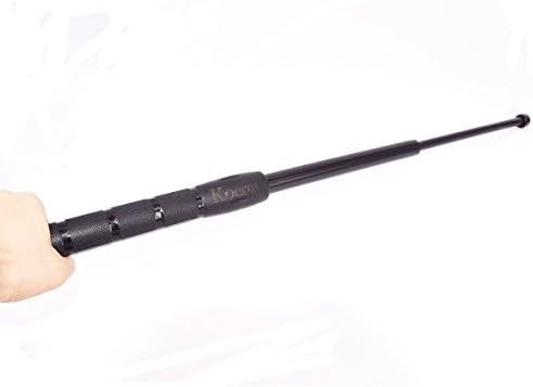 Tactical Survival Pen Telescopic Tool Outdoor Self-Defense Emergency Window Breaking Device (Black)