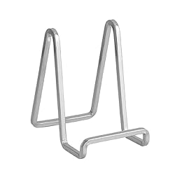 Plate Holder Easel Display Stand - 4.5 inch Metal