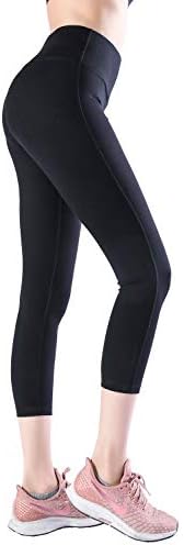 Women Yoga Leggings - Upgrade High Waist Tummy Control - Hidden Pocket - Plus Size Sports Leggings Running Tights Training Pants Casual Trousers