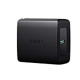 AUKEY USB C Charger with 27W Power Delivery 3.0 Wall Charger, Compatible Nintendo Switch, iPhone Xs/XS Max/XR, Samsung Galaxy S8 / S8+ / Note8, MacBook and More