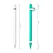 Apple Pencil 1st Case Holder TOOVREN Silicon iPad Pro Pen Cover with Stylus Cap Holder and Protective Nib Cover for Apple iPad Air iPad Mini iPad Pro 9.7'' 10.5'' 12.9'' Pencil Aqua