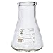 50ml Narrow Mouth Erlenmeyer Flask, Borosilicate Glass, Heavy Duty Rim, Thick Wall, Karter Scientific 213G46 (Pack of 5)