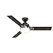 Hunter Indoor Ceiling Fan with LED Light and Remote Control - Leoni 48 inch, Nobel Bronze, 59219