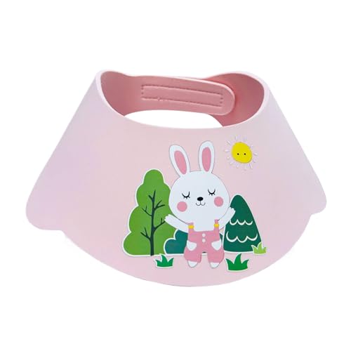 Baby Shower Hat for Washing Hair | Kids Hair Washing Shield | Adjustable Head Cover Eye Ear Protector No Tears Waterproof for Shampoo Elderly Safety Pet Salon Rinsing Hospital Travel Bathroom