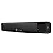 EIVOTOR 20W PC Sound Bar with Subwoofer, Portable Wireless Computer Speaker with Super Bass, Black