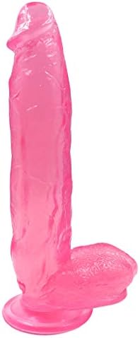 Jetamie 11.8inch Pink Huge Realistic Toy with Suction Base