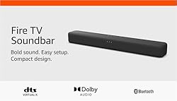 Amazon Fire TV Soundbar, 2.0 speaker with DTS