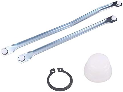 Ksruee Windscreen Wiper Linkage Push Rod Motor Linkage Rod Arms Repair, Motor Linkage Rod Arms for Nissan Qashqai J10 JJ10 2007-201,Car Repair Accessories