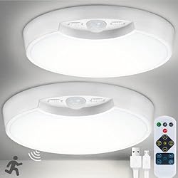 DEEPLITE Battery Ceiling Light Motion Sensor with