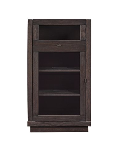 Bello Espresso Pine Audio Cabinet W TT (ATCA90111M342)