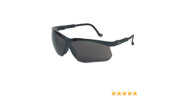 Amazon.com: Uvex Genesis lente anteojos de seguridad, marco negro, gris  oscuro – incluye 1 par de anteojos de seguridad. : Herramientas y Mejoras  del Hogar