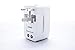 All in One Universal Travel Wall Adapter AC Power AU UK US EU Plug Adapter White Kit 2 USB Port HUB Surge Protector + 150 Countries Secure Safety Protect Portability Lightweight Top GREAT PRICE OCBAN