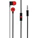 Original HTC 3.5mm Stereo Headset Headphone for HTC One HTC Butterfly HTC 8X 8S MAX300 T528 X920E 802W 802D ONE M7 BLACK RED
