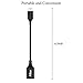 USB C to USB A 3.0 Adapter USB A to USB C Adapter Type C to USB A Thunderbolt 3 to USB 3.1 Female Adapter OTG Cable for MacBook Pro 2017 2016 More Black