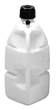 Pit Posse 754810 VP Type White 5 Gallon Race Utility Jug Can Jerry Container Racing IMCA NHRA SCC Motocross Made in the USA