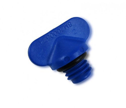 OEM Mercury Mercruiser Closed Cooling Blue Drain Plug & O-Ring 22-806608A2, Model: , Car & Vehicle A
