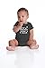 Funnwear My Sibling have Paws, funny cute, one-piece infant baby bodysuit (Newborn, Black)