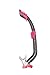 U.S. Divers Youth Flare Junior Silicone Snorkeling Set, Gun Metal Pink, Small (1-3)
