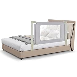 BABY JOY Toddlers Bed Rail, Extra Long Kids Rail