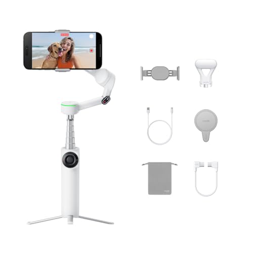 Insta360 Flow 2 Pro Creator-Bundle Weiß - Gimbal Smartphone