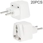 Hanks-shop-20-PCS-UK-US-To-EU-Plug-Adapter-Power-Socket-Travel-Converter