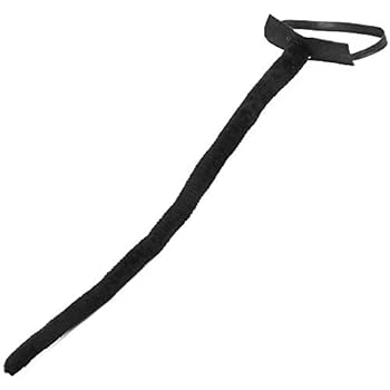 Skeleteen Costume Accessories Cat Tail - Furry Black Kitty Tail for Dress Up - 1 Piece