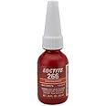 Threadlocker, 10mL, Red, Bottle, Anaerobic