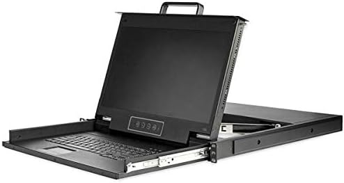StarTech.com Rackmount KVM Console HD 1080p, Single Port VGA KVM with 17" LCD Monitor for Server Rack - Image 3