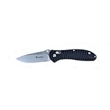 Ganzo G7392P-BK Folding Knife Handle G10 Pattern Blade 440C Lock Axis