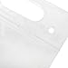 (Price/50 PCS) Aspire 16oz Reclosable Zipper Stand-up Drink Bag w/Handle, FDA Compliant-Clear