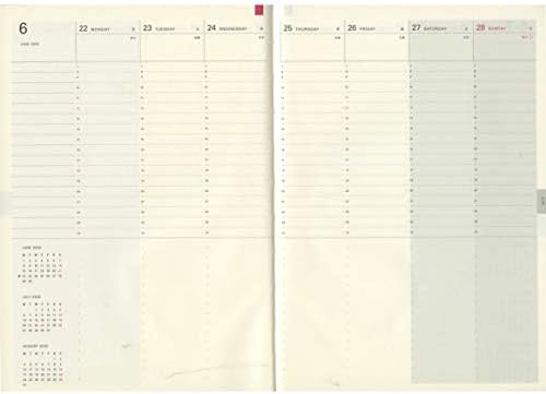 Amazon デルフィーノ コーテッド 年 バーチカル手帳 A5サイズ ウィークリー Talco Green 19年12月始まり Cot 手帳 文房具 オフィス用品