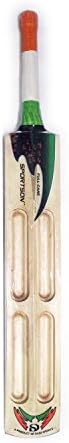 Sportson Dasgo Scoop Design 36 inch Kashmir Willow Cricket with Singapore Full Cane Handle Double Blade Bat